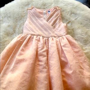 Pink and metallic holiday dress (Sz 6)